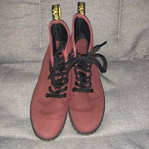 Canvas Dr. Martens